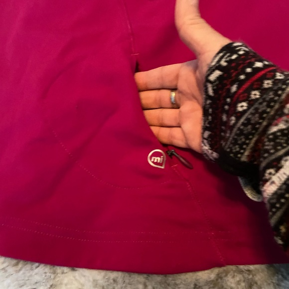 Adidas Running Hoodie, Women Size M. Fuchsia. - Picture 5 of 8